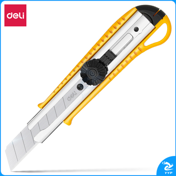 得力2044美工刀156*33mm（黄色）（单位：把）