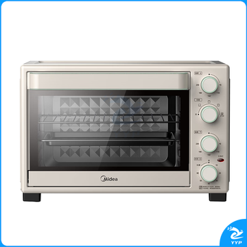 美的（Midea）35L家用多功能空气炸锅电烤箱一体机 热风空气炸/独立控温/均匀烘烤PT3515