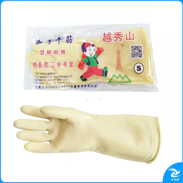越秀山 防水橡胶手套  S M L三号可选  TJHX05151333222679