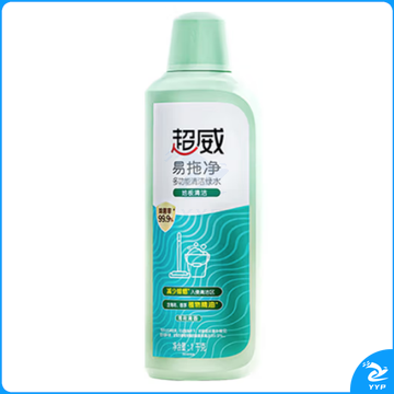 超威 地板清洁瓷砖去污大理石多功能清洁绿水1kg去味驱蟑易拖净地板水