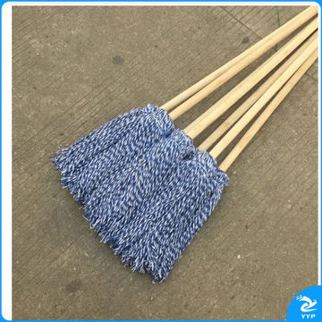 商用物业用拖把 老式拖布 蓝白线木杆墩布 单把价