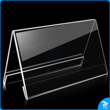 亚克力桌牌台卡桌卡台签台牌V型双面展示牌席卡架座位牌三角会议台卡桌签席位牌
