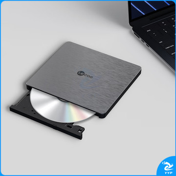 联想来酷 8倍速铝合金材质 外置光驱 DVD刻录机 移动光驱 外接光驱 笔记本光驱外置读刻一体黑DB80