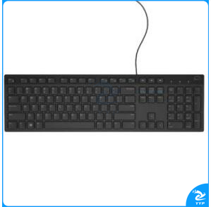 戴尔（DELL）KB216 键盘 有线  多媒体键盘 办公键盘 全尺寸键盘  即插即用  键盘（黑色）