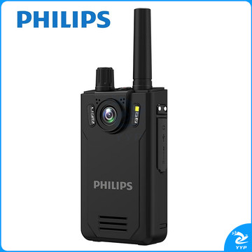 飞利浦VTR8300执法记录仪对讲机摄像胸前高清夜视5400万像素5000公里 256G