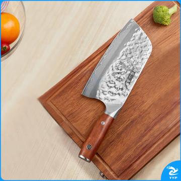 张小泉木澜锻打家用切片刀厨房菜刀不锈钢切肉刀单刀刀具