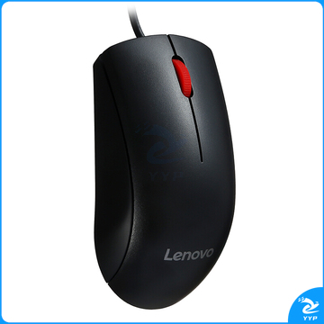 联想（Lenovo）办公鼠标M120Pro大红点台式机鼠标笔记本台式机鼠标 有线经典大红点