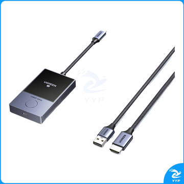 绿联（UGREEN）Type-C无线投屏器 HDMI高清企业会议同屏器 适用手机连投影仪30米传输器35031
