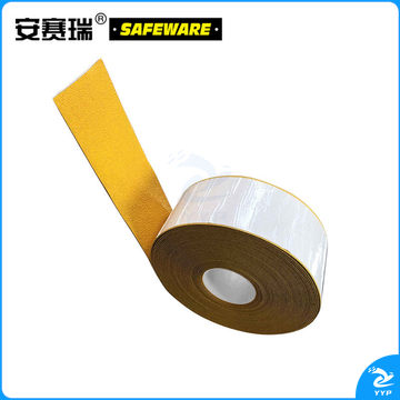 安赛瑞12377 重载型反光划线胶带 10cm*20m 黄色 (单位：卷）