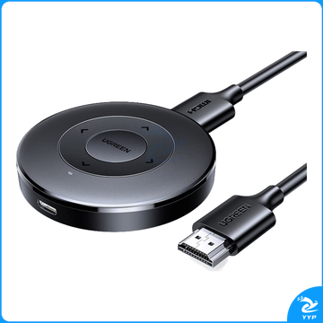 绿联（UGREEN）手机无线投屏 HDMI音视频同屏传输器高清连接器适用苹果安卓华为手机电脑接显示器投影仪15674