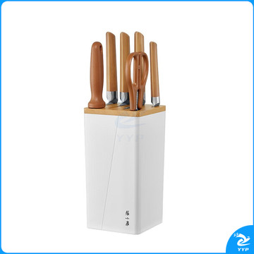 张小泉刀具套装七件套菜刀切片刀斩骨厨房剪带磨刀棒D31630100