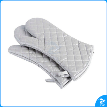 烤箱手套  厨房耐热耐高温 隔热手套 银色  货号：YC