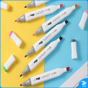 晨光MGA四角专业双头马克笔ZPMV1406 颜色标注