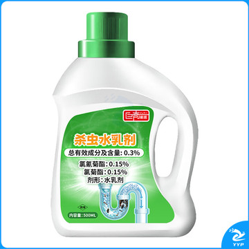 巨奇(JUQI) 下水道杀虫剂500ml 管道地漏除小飞虫灭蟑螂药臭虫蚊子潮虫卵