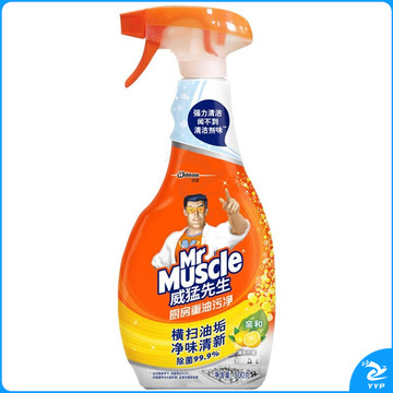 威猛先生(Mr Muscle)重油污清洁剂厨房重油污净 500g  (DBJ202403151231191))