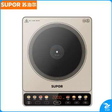苏泊尔（SUPOR）家用电磁炉 2200W大功率大面板 防辐减噪 爆炒炒菜 智能定时功能 电磁灶 火锅炉C22-IA813