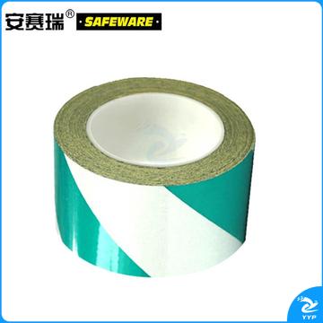 安赛瑞14348反光划线胶带绿白100mm*22m（卷）
