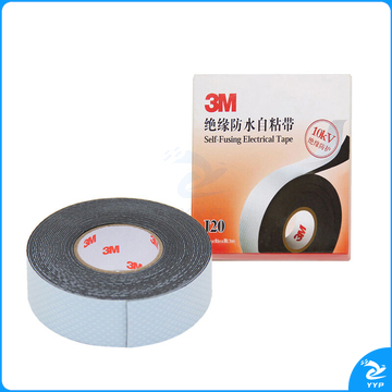 3M /J20 自粘橡胶防水绝缘带黑色 100卷/箱 （单位：箱)
