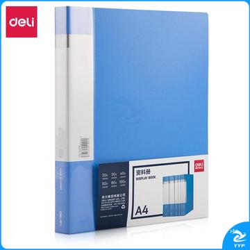 得力 5004ES 资料册 40页 蓝色