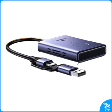 绿联（UGREEN）HDMI无线投屏器 USB同屏器高清办公会议 适用笔记本台式电脑连接显示器投影仪50米传输器25374