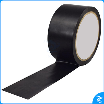 伏兴 FX942 安全警示胶带 地面划线胶纸 斑马线胶带地标警示贴彩色标识胶带 黑色 4.8cm*18y 6卷装  （箱）