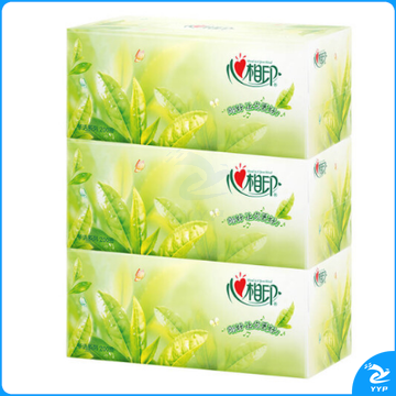 心相印 硬盒抽纸 H200 3盒/提 12提/箱 (单位：提)