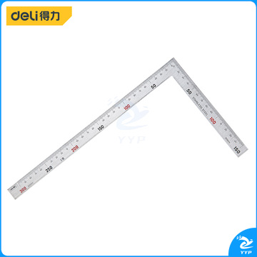 得力工具DL7130钢拐尺150x300mm(单位：把)