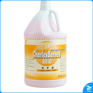 超宝(CHAOBAO)DFF010洗手液大容量清爽滋润清香型补充装企业采购洗手液商用宾馆餐厅车站洗手液大桶3.8L每瓶