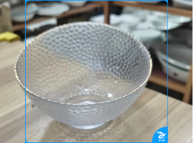 美厨(maxcook)MCWA1093 高硼硅玻璃碗 耐热玻璃碗沙拉碗汤碗琥珀色