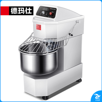 德玛仕（DEMASHI）和面机商用双动双速变频全自动面粉搅拌机多功能活面搅面打面条机食堂包子馒头SHB-SSD20D