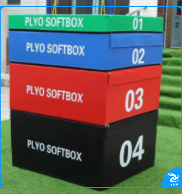 跳箱四合一PU软体儿童健身房爆发力组合训练跳箱体操跳箱