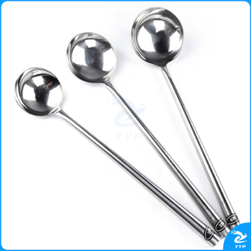 不锈钢勺子加长勺子长