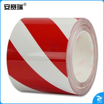 安赛瑞15642耐磨型划线胶带红白（卷）