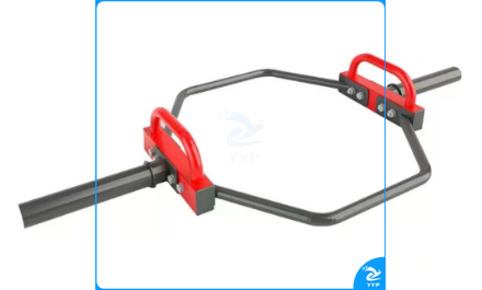 六角杠铃杆六边环形杠铃  架奥杆深蹲硬拉健身房运动器材