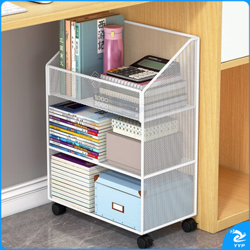 桌下置物架书桌旁书本文件收纳柜 三层