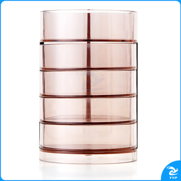 得力 906 四层笔筒 （单位：只） 茶色