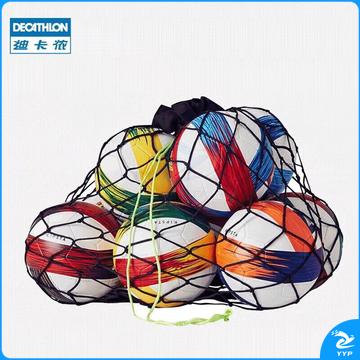 迪卡侬足球网兜网袋篮球排球大容量大号教练训练教具IVO2球网(可容纳14个5号足球)-54896