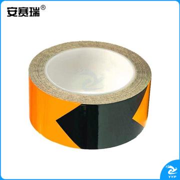 安赛瑞14350反光划线胶带黄黑100mm*22m（卷）