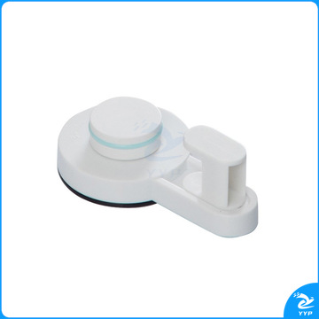 茶花(CHAHUA) 255001 卡乐免打孔吸壁单钩白色(单位：个)