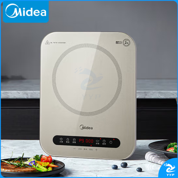 美的（Midea）电磁炉 家用2200W大功率 恒匀火加热 电磁灶火锅炉爆炒定时电磁炉 C22-Micca708
