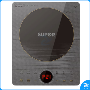 苏泊尔（SUPOR）秘镜系列家用电磁炉 2200W大功率电磁灶火锅炉 爆炒炒菜 火锅定时多功能电磁炉套装带锅C22-IH80E