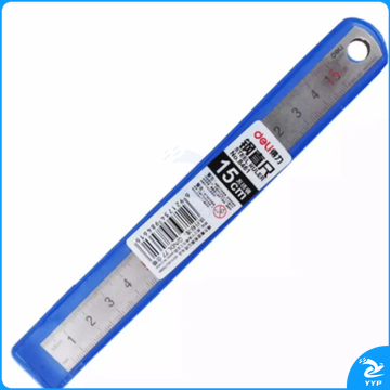 得力  钢尺_8462_20CM钢直尺