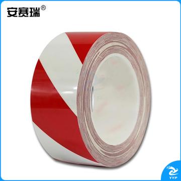 安赛瑞15624耐磨型划线胶带红白（卷）