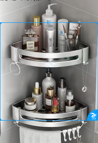 双层不锈钢置物架