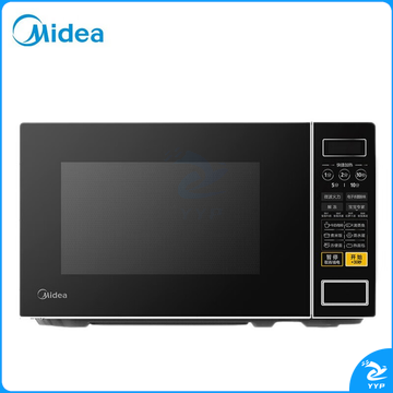美的（Midea）微波炉  家用小型20升  转盘加热 智能菜单 一键解冻 杀菌电子除味 薄膜按键（M1-L213C）