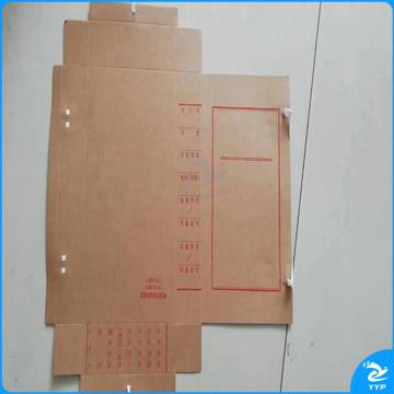 牛皮纸档案盒 6cm宽档案盒