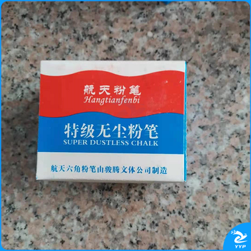 航天  六角粉笔 特级无尘白色粉笔 50盒/箱 
