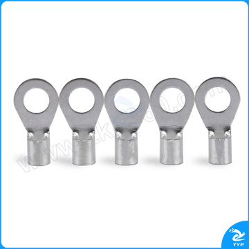 OT紫铜冷压OT端子系列祼紫铜端子 OT4-6  100个 1包 销售单位：包