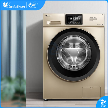 小天鹅(LittleSwan)10kg全自动变频滚筒洗衣机筒自洁除菌洗 ACP门圈WIFI远程智控 标准版【8种洗涤程序】TG100V120WDG 10公斤滚筒洗衣机变频电机智能一键控制