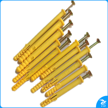 巨联(JULIAN) M6*30mm 小黄鱼塑料膨胀管400个/桶 TJHX07040093552773